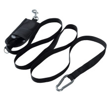 Tauch Seil 220 CM Technischer Tauch Beutel Sicherheit Taucher Buddy Backplate HäNge Gurt mit Edelstahl Haken