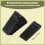 6 Pack  Rubber Wedge - Sturdy and Stackable Door Stoppers - Slip-Resistant Rubber Door Stop Works  All 5
