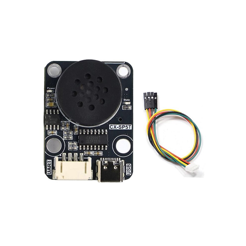 Mp3 Voice Playback Moduleuart Serial Port Control Intelligent Voice Broadcast Compatible Electronic Building Block Music 4711695826887