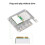 Waveshare para Raspberry Pi 5 PCIe para Placa de Expansão MiniPCIe com Cabo 16P GPIO Header Support USB  para RPI 5 5