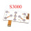 1PCS New for  Coolpix S3000 Keypad Key Button Flex Cable Board Digital Camera Repair Part 6
