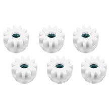 6Pcs Spin Mop Replacement Parts, Spin Mop Bucket Clutch Bearing Gear Replacement for Vileda and More Rotation Mop