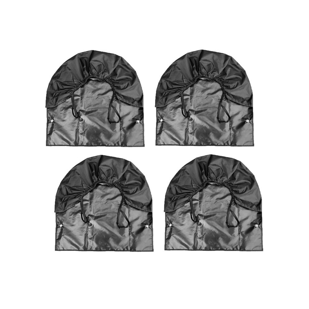 4Pcs Car Wheel Tire Cover Waterproof Uv Cover Wheel Tire Protective Cover For Rv Car Truck 27-29Inch Wheel Tire 6033949136541