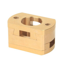 18mm Oldham Coupling Z-Axis Brass T8 Screw Coupler Z-Axis Screw Hot Bed for 3 V2 CR10 CR10S Pro 3D Printer 1PCS