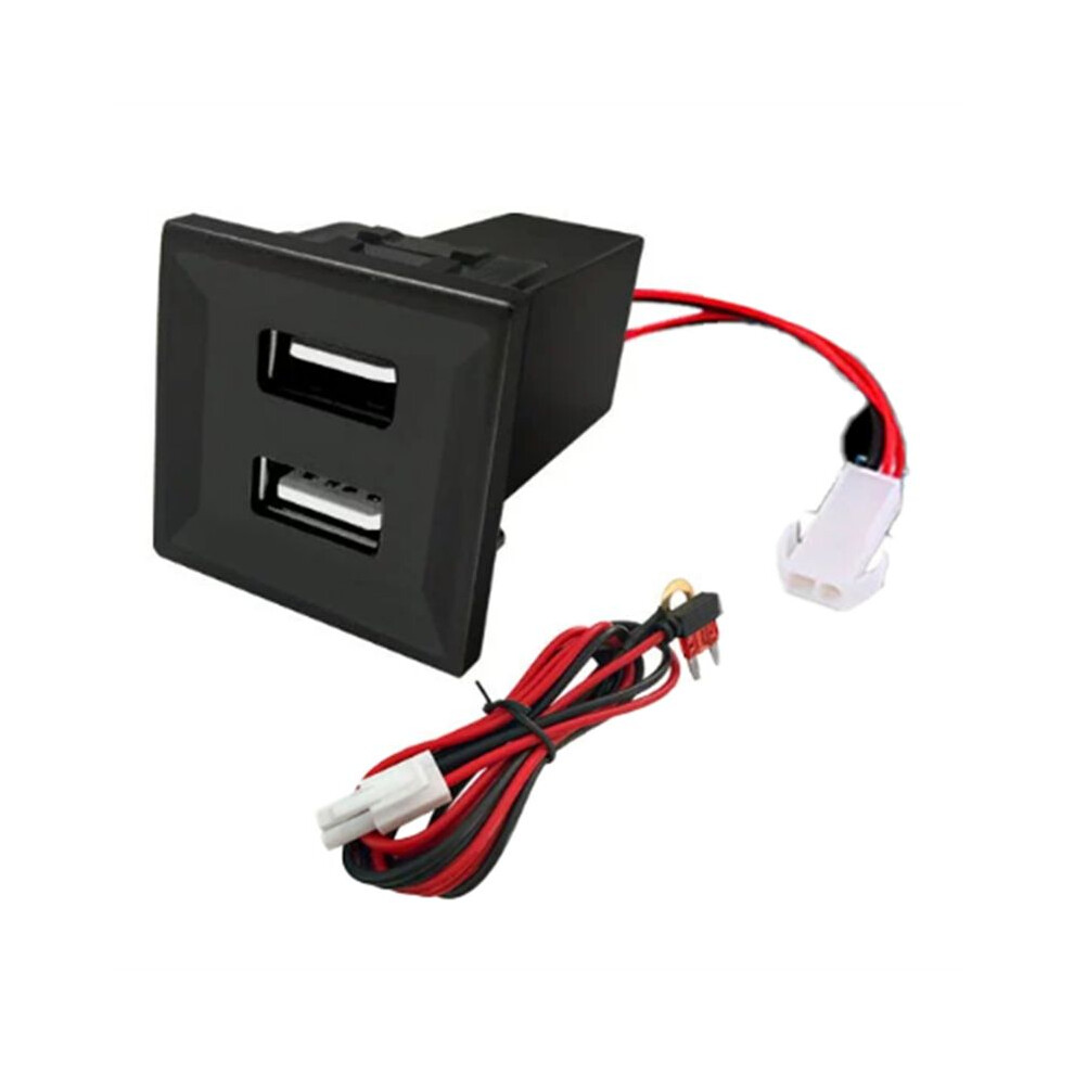 For T5 Transporter 2003-2009 Car Dual Usb Charger Adapter Socket Phone Charger For Asr Dash Blank 6031738683696