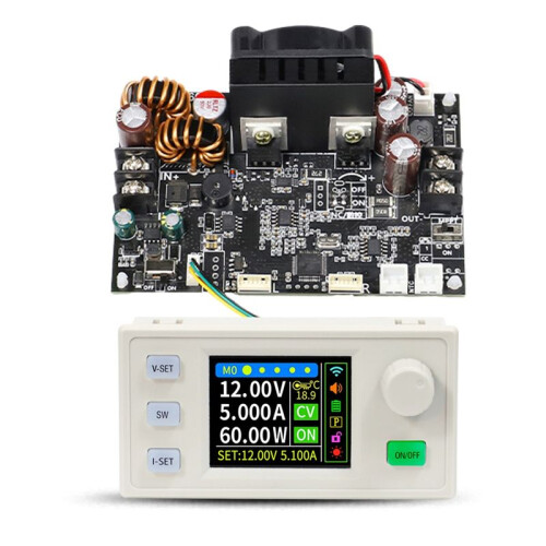 XY3607FS CNC  Buck Boost Converter 7A 252W Laboratory Power Regulator Constant Voltage and Current Charging Module