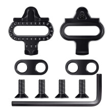 MTB Cleats for SH51 SPD Multi-Release Pedal Clips for Mountain Bike Shoes Cycling Bicycle Accessories Set