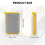 Washing  Sponge, Double Sided Kitchen Dishcloth, Multi-Purpose Absorbent Sponge, Bowl Dish Cleaning Pad Scrubber 8