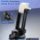 For Starlink  Car Mount for Dashboard Mounting Kit Sticky Suction Base Angle-Adjustable Secure Hold 5