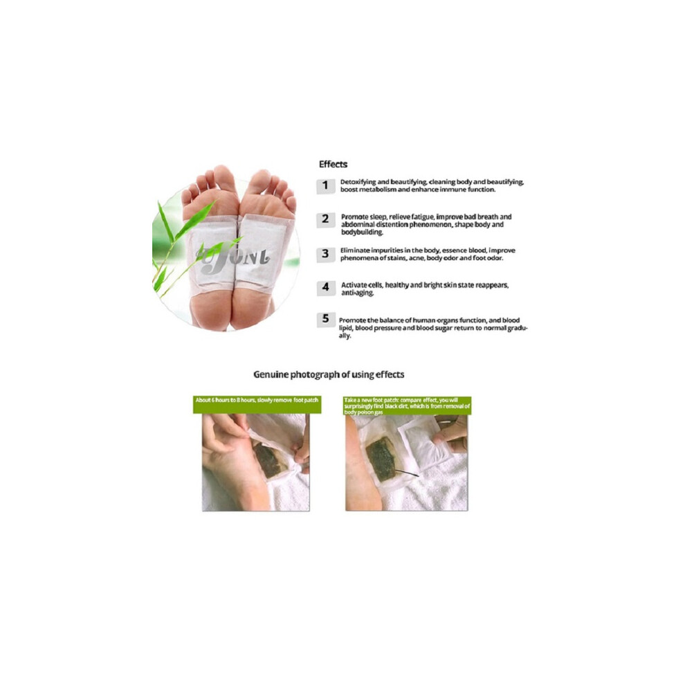 Stickers Foot 10pcs Cleansing Detox Clean Foot Massager Pads Cleanse Energize Body Your