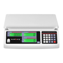 Balansweegschaal - 30 kg / 1 g - 3 LCD-schermen - Batterij 72 u 14_0000595