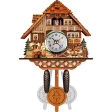 Cuckoo Clock Wooden Wall Clock Handmade Model A Antique Style Vintage Retro Hanging