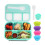 7Pcs Lunch Box Set 1300ML 225x161x65mm Blue 5