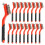 Stainless Steel Wire Scratch Brush Set, 18 Pack for Rust, Dirt, Paint Removal 1