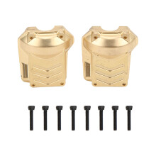 High Quality Brass Diff Cover For RC Crawler Vehicles Adds Mass To Axle Improves Balance And Handling Made Of Heavy Duty Brass Shockproof Compressive