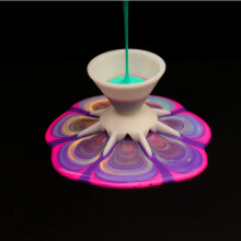 Acryl-Gießen Split-Cups 3-tlg. Set – Kleine 7-beinige Trichter für DIY-Malerei