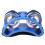 Blue Plastic Foot Tambourine Percussion for Guitar 1