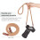 100cm Camera Strap Nylon+Leather Black 21g 39.3in 9
