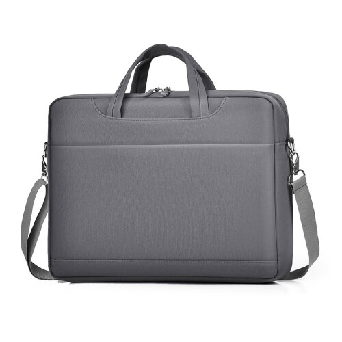 Elegant Laptop Brief Case Multiple-Dark Grey 14-inch