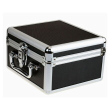 2.5inch Hard Drive Storage Box Convenient Handle 20 Bays Hard Drive Case Aluminum Alloy Security Lock Double for Home
