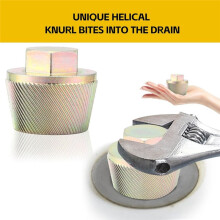 1.5inch Bathtub Drain Remover Tool,Tub Drain Extractor with 1inch Socket,Remove the Old,Broken,Stubborn,Rusted Drain Tub