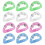 12 Pieces Light Up LED Tambourine, Musical Flashin 1