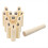 Wooden Numbered Block Tossing Game Throw Bowling T 1