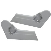 1Pair Gray Trim Cover Panel for - S-Class W220 S500 S430 S600 S55 AMG 2000-2002 A2209102918 2209103018