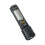 Zoom Flashlight Car Portable Work Light Multi-Function Outdoor Flashlight LED Warning Searchlight Black 1