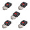 5Pcs Motorcycle Helmet Clip Chin Strap Quick Release Disconnect Buckle 1