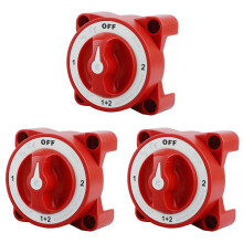 3X 32V 350A Batterie Schalter 4-Positionen Selektor Marine Boot Batterie Selektor Trennen für Marine Boot