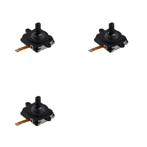 3PCS 3D Analog Joysticks for Meta Quest3 VR Controller Thumbstick 3D Analog Joystick for Quest3 1