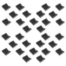 30Pcs Li-Ion DIY Battery Plastic Case Holder for 4X3.7V 18650 Battery