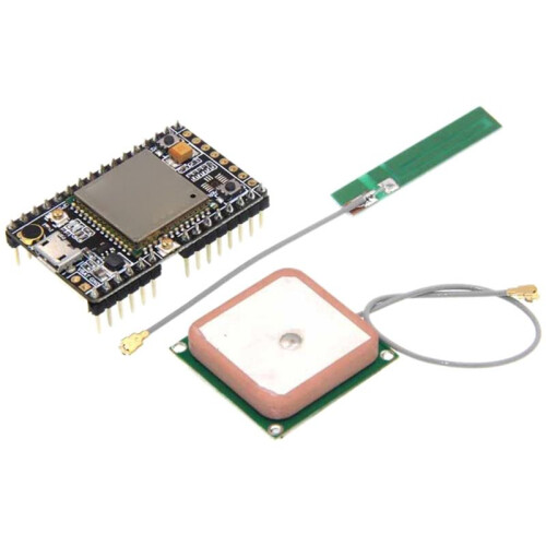 SMS/Röst/Trådlös Dataöverföring+Positionering GSM/Gprs+Gps/Bds Development Board A9G-Modul