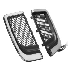 Motorcycle Turn Signal Light Leg Guard Light LED Running Light for Electra Glide Road Glide Street Glide
