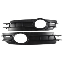 2X Front Fog Light Lamp Grill Grille for - A6 and A6 Quattro C6 2005 2006 2007 2008 4F0807681A 4F0807682A