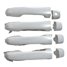 1Set 4 Door Handle 69211-60090 for  4Runner  GX460 Land  2010-2018 Outside Exterior Door Handle White