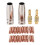For MB15 15AK MIG Welding Torch Kit Contact Tip Nozzle Diffuser MIG Welding Torch Accessory Kit 0.8mm 2