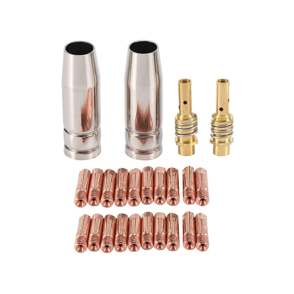 For Mb15 15Ak Mig Welding Torch Kit Contact Tip Nozzle Diffuser Mig Welding Torch Accessory Kit 0.8Mm 6033906273227