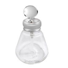 Empty Nail Polish Makeup Remover Pump Dispenser Glass Push Down Press Bottle