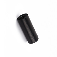 (Black)Pet Waste Bags Solid Color Design Cleaning Stool Portable Dog Bag Walking