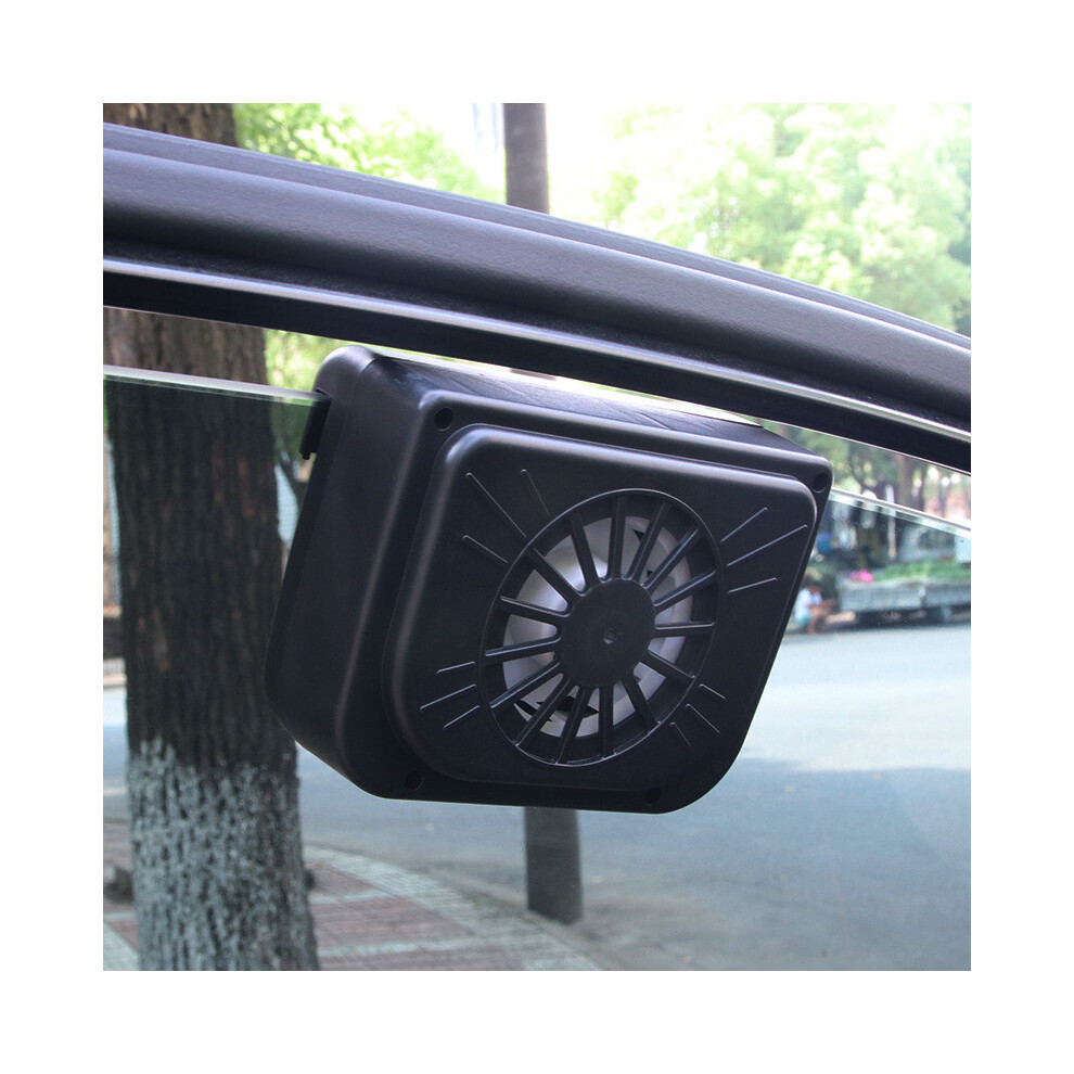 Solar Powered Car Window Windshield Auto Air Vent Cooling Fans System Tools 697866370479