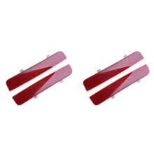 2 Paire de RéFlecteur de Pare-Chocs ArrièRe Rouge pour L322 Freelander RéFéRence: LR006349 LR006348