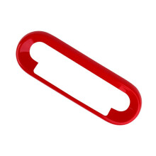 Panneau de Commande Central de Voiture, Coque de Decoration Intérieure pour Cooper E/SE J01 J05 U25 Countryman, Rouge
