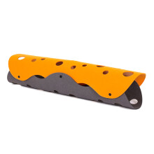 Indoor Collapsible Cat Tunnel Tube-Moon gray orange 4mm