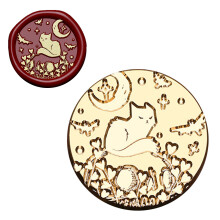 Halloween Series Wax Seal Stamp Witch Sealing Wax-spooky area