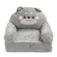 Kinder-Klappsofa mit Cartoon-Tiermotiv, weiches,