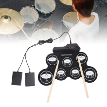 Handroll-E-Drum, tragbares USB-E-Drum-Pad,
