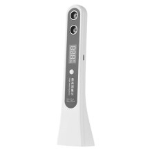 Ultrasonic Portable Stadiometer with LED Display for Accurate Body Height Measurement White