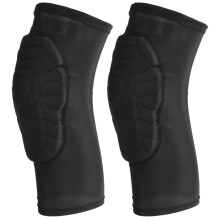 Athletic Knee Support Sleeve, Breathable Comfortable Compression Leg Sleeve with Extra Protection PEF Padding for Basketball Volleyball Football